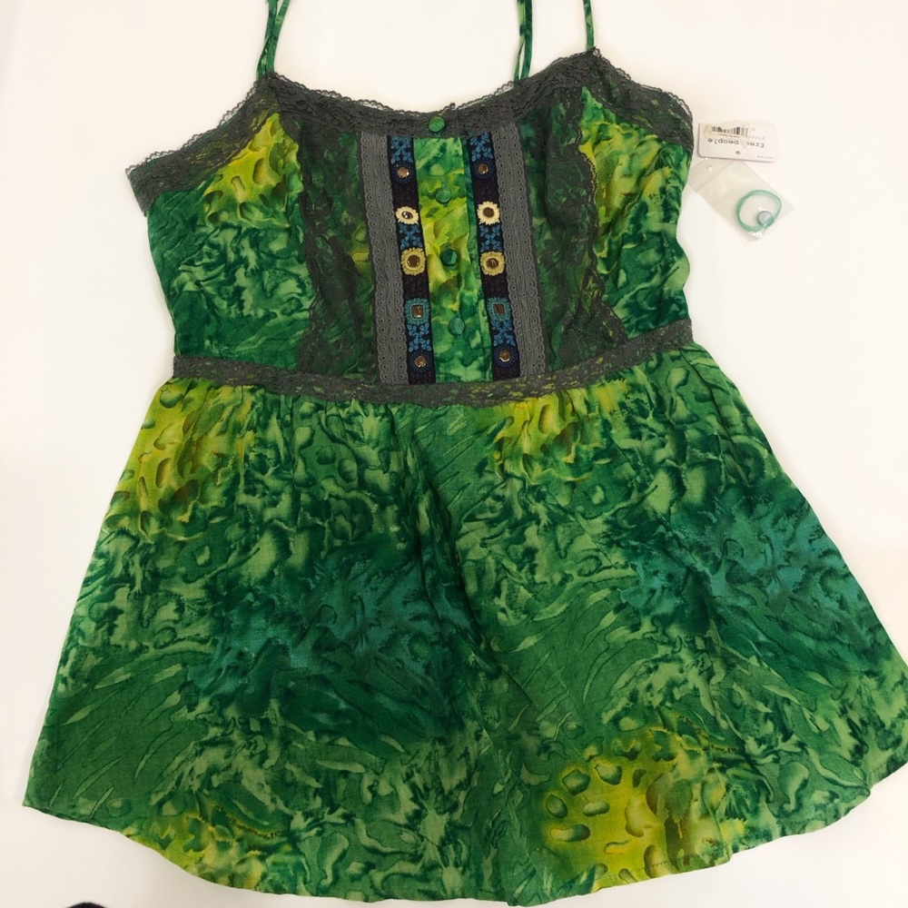 Free People Camisole Spaghetti Strap Top